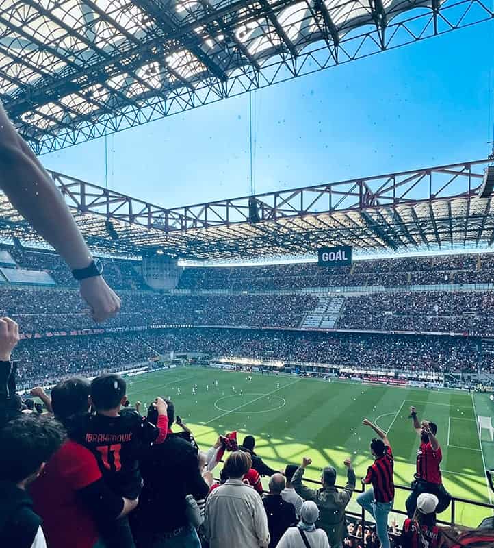 Serie A Showdowns as one of the sports bucket list experiences