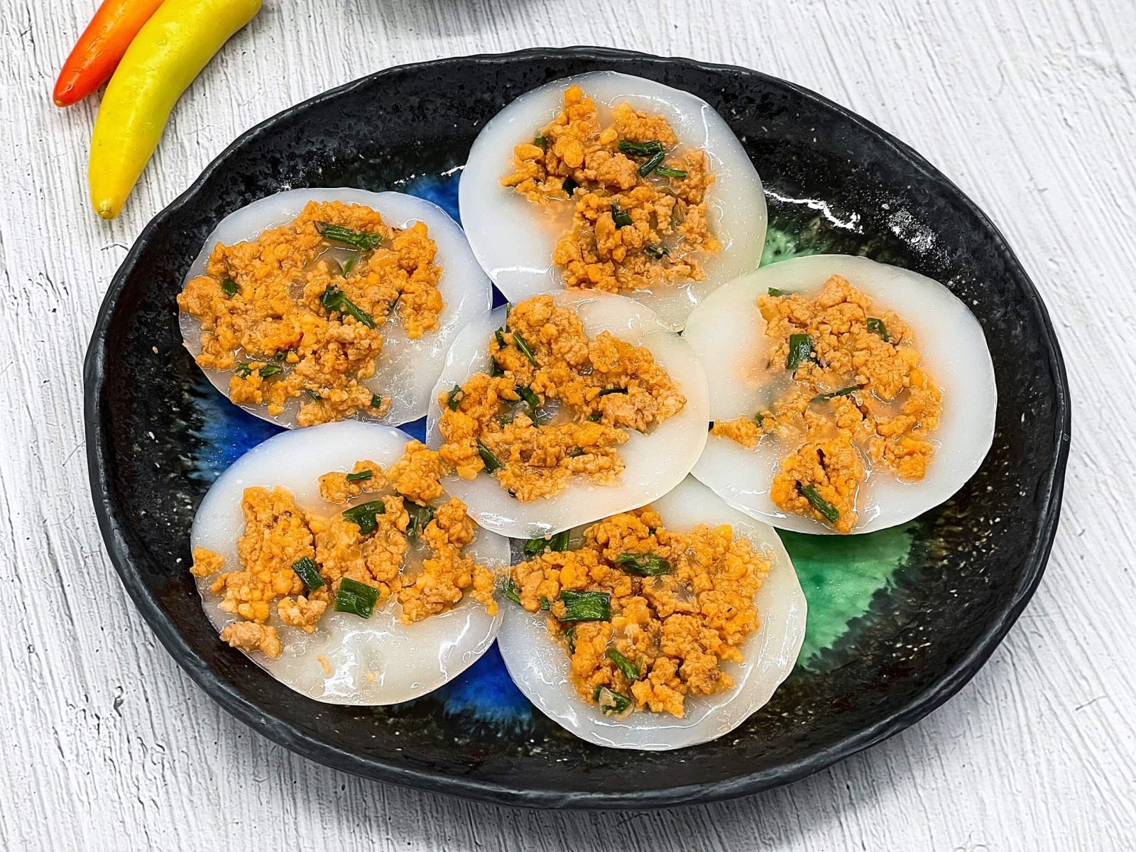 Banh Beo in Ho Chi Minh City, Vietnam.