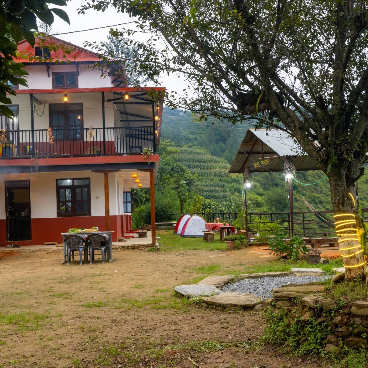 Baseri Farm Stay in Nepal.