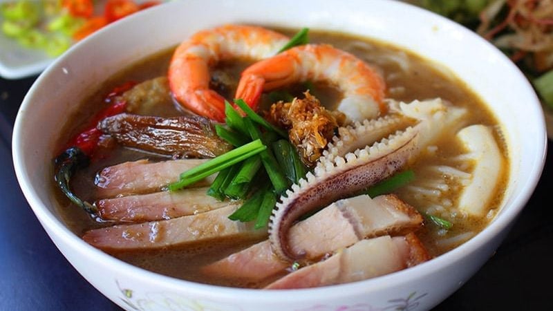 Bun Mam in Ho Chi Minh City, Vietnam.