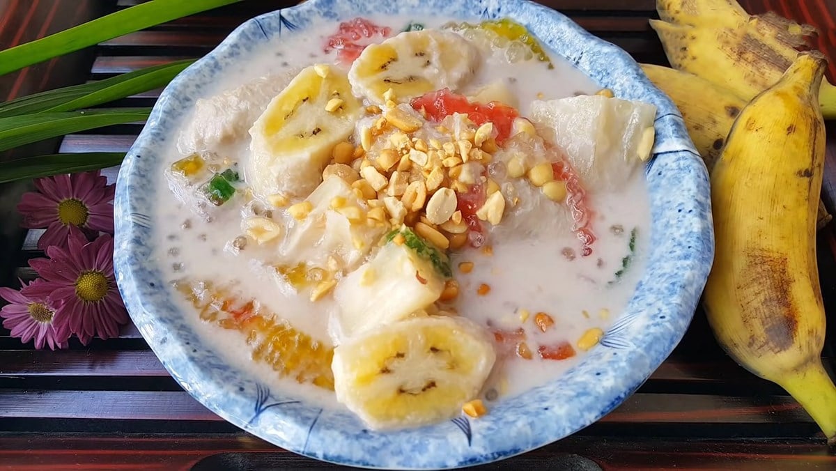 Che Chuoi in Ho Chi Minh City, Vietnam.