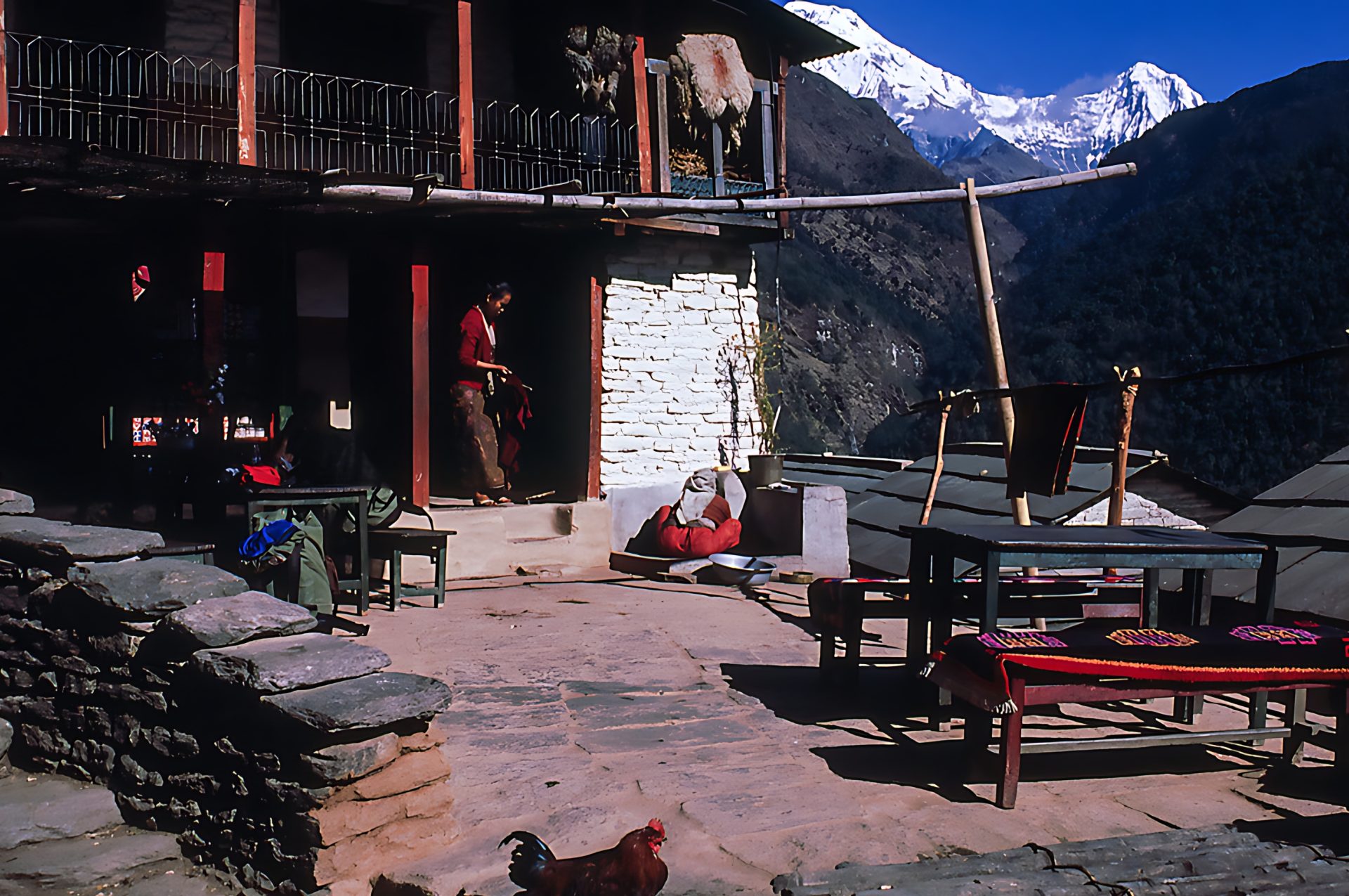 A homestay in Nepal