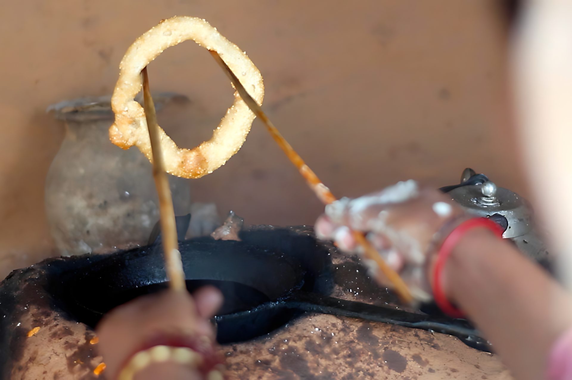 Cooking in a homestay in Nepal