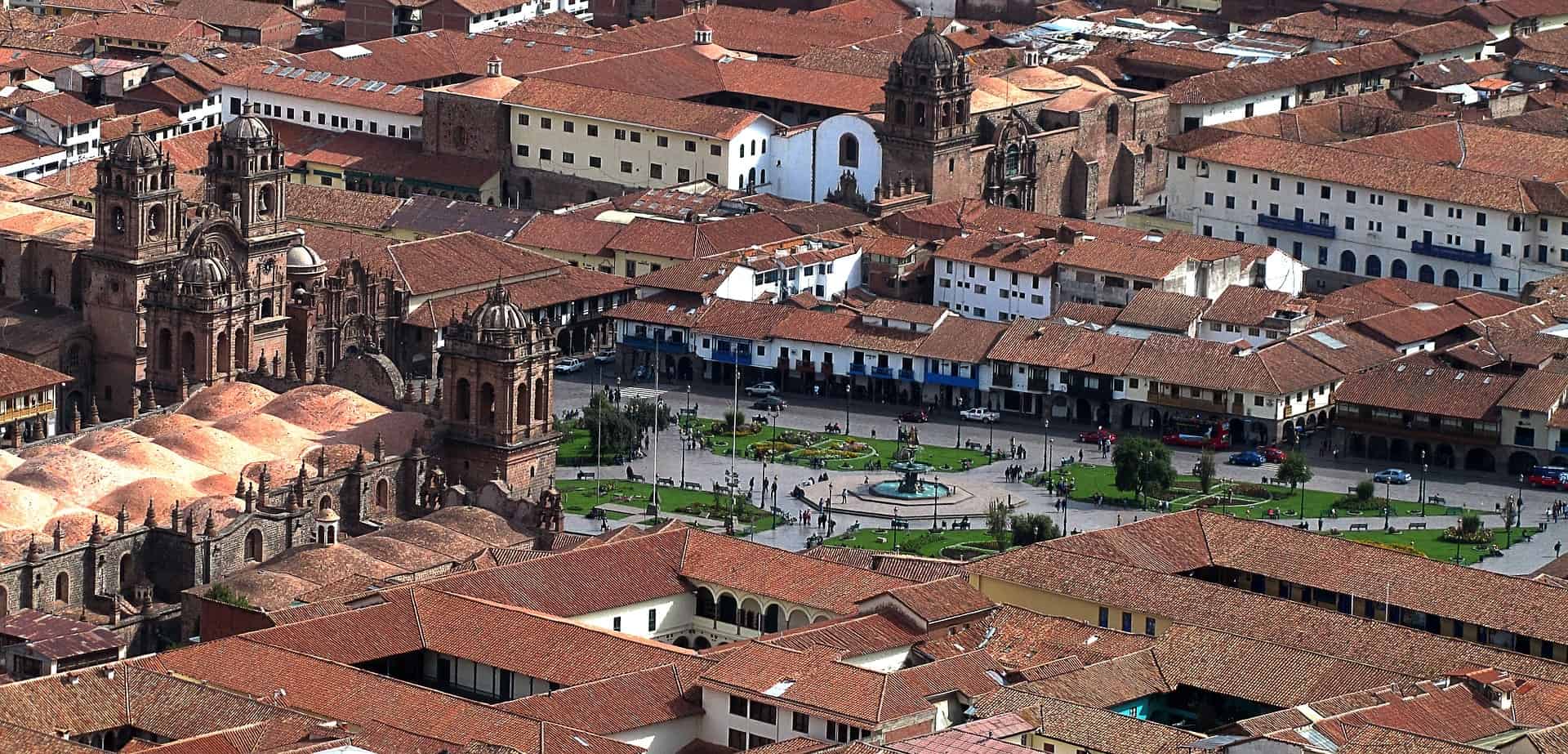Plaza de Armas in Cusco, Peru.