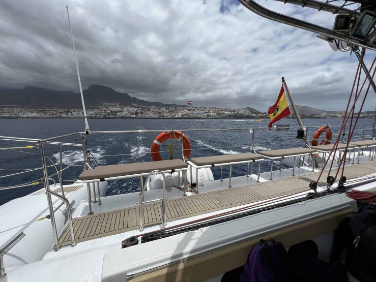 Catamaran adventure & whale watching tour.